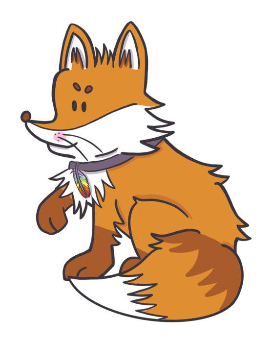 The Foxes Pre-K classroom fox character
